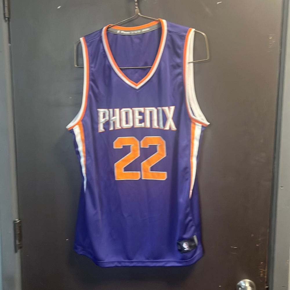 Purple FANATICS Phoenix Suns Deandre Ayton Jersey men's XL